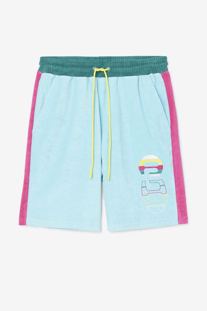 Fila Miesten Shortsit Mikala Sininen - HIXY-23401